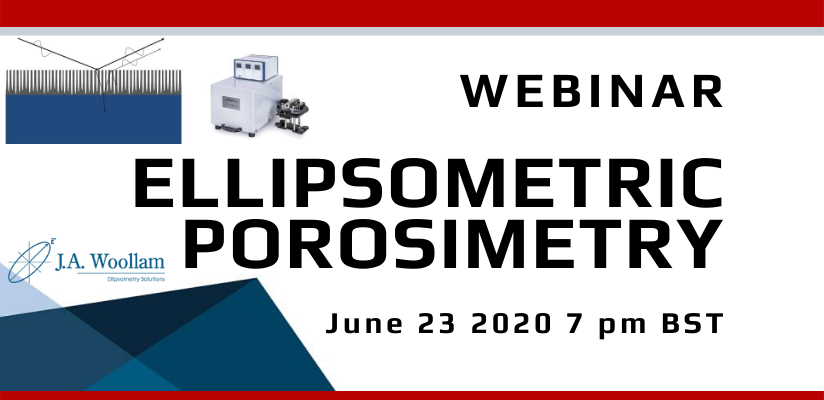 Ellipsometric Porosimetry Webinar