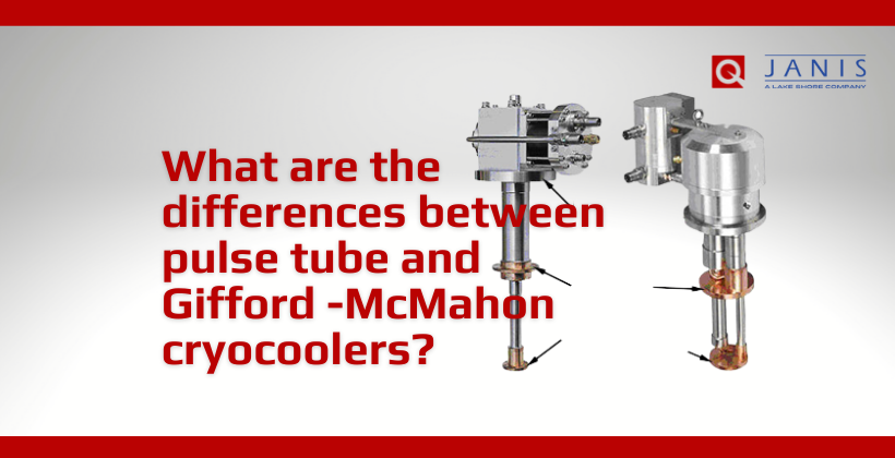 What are the differences between pulse tube and Gifford-McMahon cryocoolers?