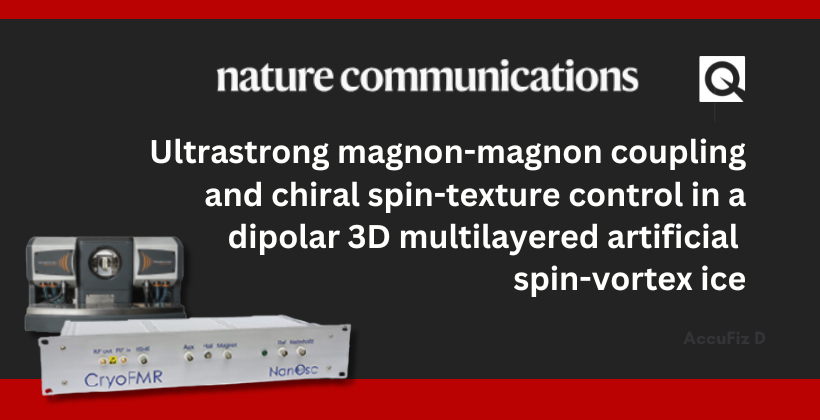 New Paper Published Using NanOsc FMR