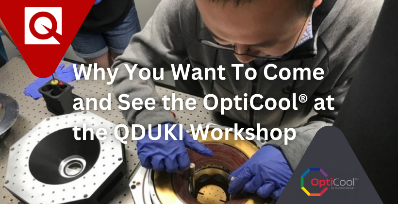Why You Want to See the OptiCool® at Our Workshop…