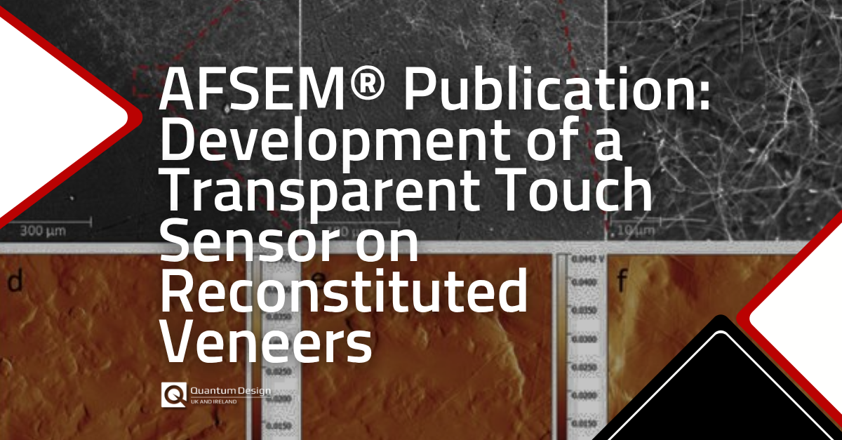 Development of a Transparent Touch Sensor on Reconstituted Veneers